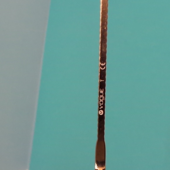 Vogue, sunglasses, cat, orange, gold, brown - Picture 8 of 8